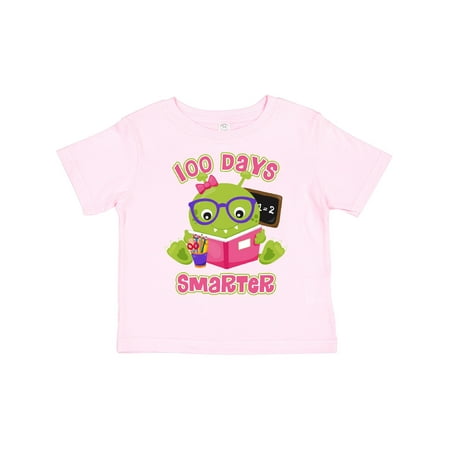 

Inktastic 100 Days Girl Monster Gift Toddler Toddler Girl T-Shirt