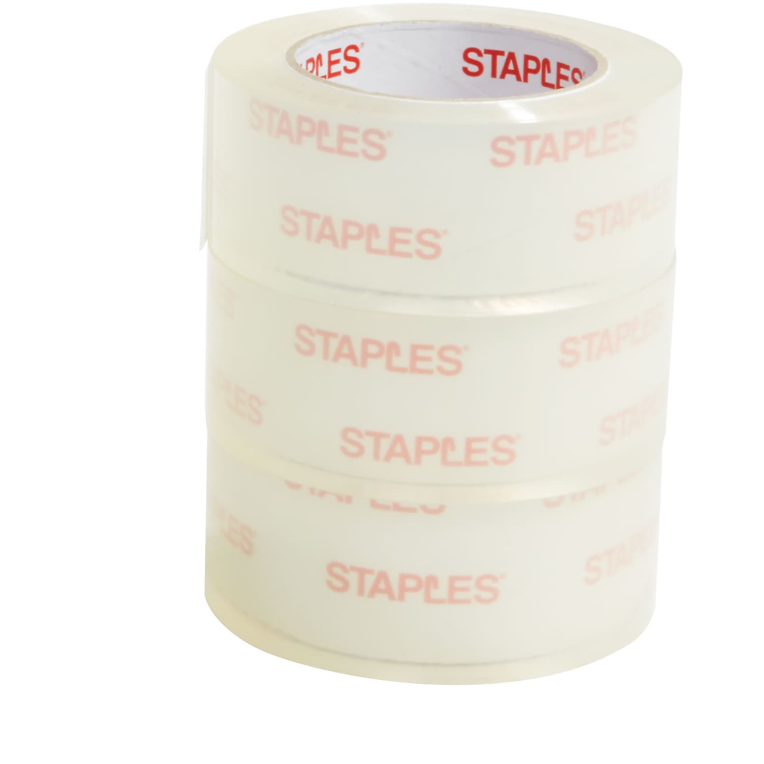 Staples Moving & Storage Packing Tape 1.88" x 110" Yds Clear 6/Rolls 52216