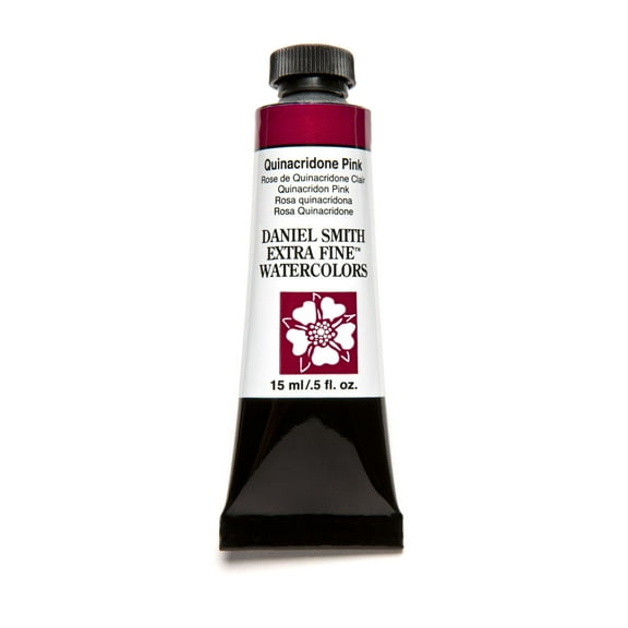 Daniel Smith Extra Fine Watercolor, 15 ml, Quinacridone Pink