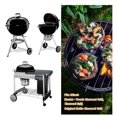 thumbnail image 5 of Juego de de Limpieza de Acero Inoxidable de 22-1/2 Pulgadas, Resistente, Fácil de Instalar, Repuesto para Parrilla Inferior, Piezas para Parrilla de Barbacoa, 5 of 5