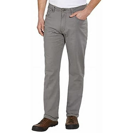 G.H. Bass & Co. Men's 5 Pocket Groundwork Canvas Pant (Gargoyle, 30W x 34L)