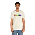 thumbnail image 5 of Rainbow Ghost Tee, Halloween Shirt, Unisex Graphic T-Shirt, Spooky Apparel, 5 of 6
