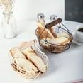 thumbnail image 6 of Egg Holder Countertop with Handle - Metal Wire Egg Baskets for Fresh Eggs - Vintage Style Wire Basket Fruit Basket Bread Basket Potato Storage for Kitchen Counter, 6 of 8