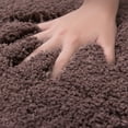 thumbnail image 6 of Cinvoph Bathroom Rugs Mat 16"x24", Soft Absorbent Microfiber Bath Rugs, Quick Dry, Machine Washable Bath Mats for Bathroom Floor, Tub and Shower, Home Decor, Brown, 6 of 6