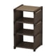 thumbnail image 2 of Organizador de zapateras | Estantería de almacenamiento multicapa, diseño que ahorra espacio, capas ajustables para zapatillas, botas y zapatillas, plástico apilable y resistente, blanco/negro, 2 of 6