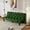 Green, variant on Leumius Modern Velvet Fabric 66" Upholstered Futon Sofa Bed