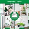 thumbnail image 4 of SANSI 30W LED Plant Grow Bulb, RAR25 Full Spectrum Grow Light, 4000K Daylight for Indoor Plants, 4 of 12