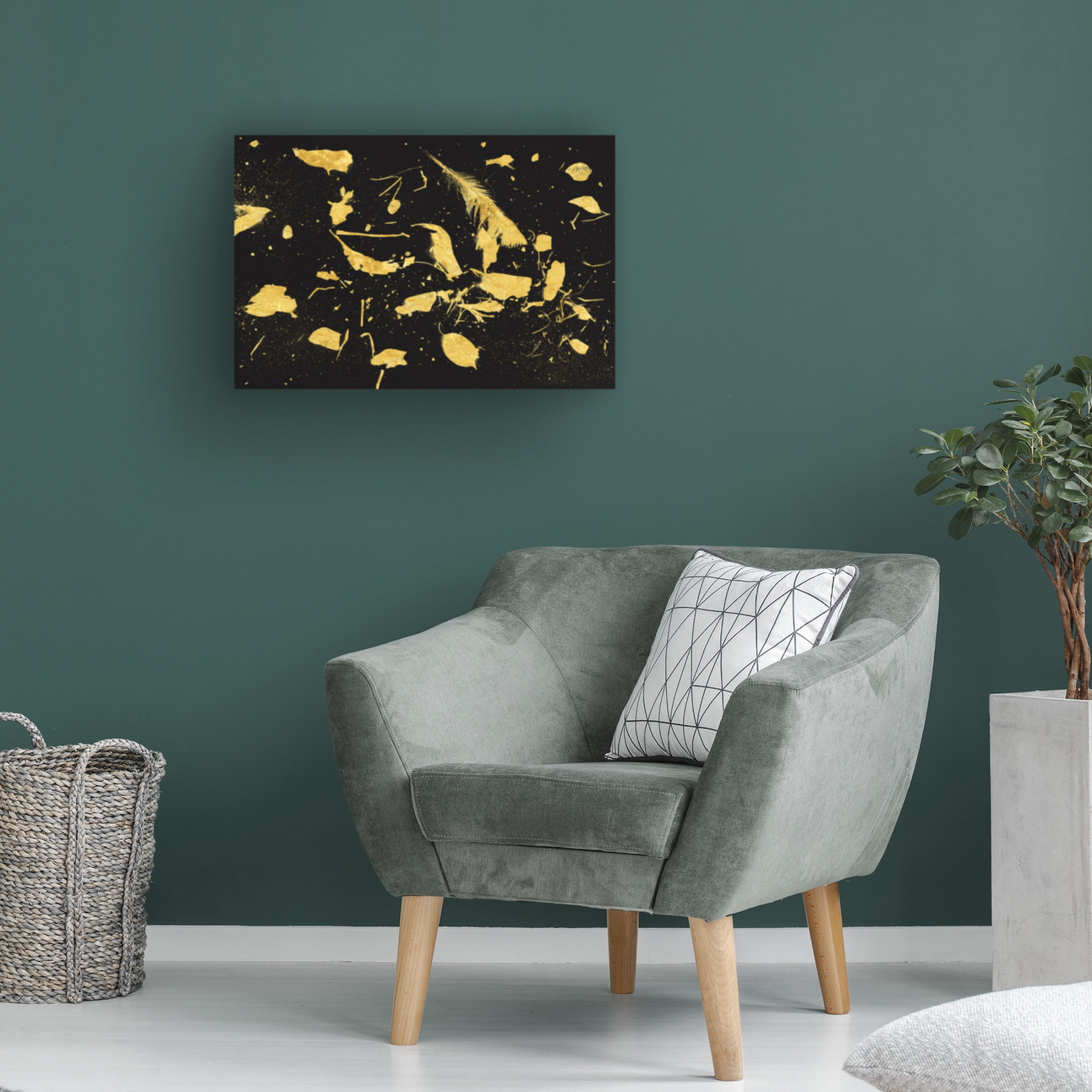 Trademark Fine Art Florent Bodart Gold Dust Canvas Wall Art