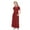 Wine, variant on JoyHoop Girls Maxi Dress Short Sleeve Casual Holiday Dress with Pockets for 4-13 Years
