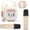 Beige, variant on XAXRE Mini Karaoke Machine Toy ,Portable Bluetooth Speaker with 2 Wireless Mics, Home Travel & Party Play Gifts