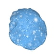 thumbnail image 2 of YFYANG Women's Double Waterproof Shower Cap, Blue Snowflake Pattern Reusable Hair Cap for All Hair Styles and Head Sizes, 2 of 9