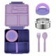 thumbnail image 1 of Lonchera para niña tipo omiebox incluye termo y cubiertos, bento box c 4 compartimentos modulables de gran capacidad, lunch box con sellado hermético anti-fugas, caja de almuerzo BPA Free, 1 of 8
