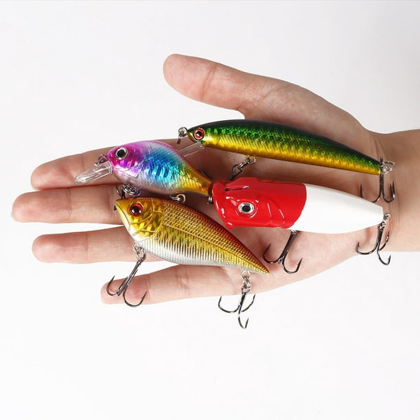 Alician Fishing Lures Set Minnow Frog Spoon Soft Bait Fishhook Set Fishing  Tackle Accessories For Freshwater Seawater
