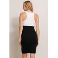thumbnail image 4 of French Terry Maternity Skirt with Waist Band and Drawstring, 4 of 4