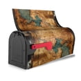 thumbnail image 3 of Gukieu Antique Map Adventure Scene Print Magnetic Mailbox Cover, Sun-proof and Waterproof Home Yard Mailbox Cover-25.5x21 in, 3 of 8