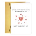 thumbnail image 1 of Tarjeta de San Valentín CTVSPC Sentimental para esposo/esposa, 1 of 7
