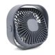 thumbnail image 3 of Ventilador de mesa Westminster SF52 9w, 3 velocidades, usb, gris, 3 of 4