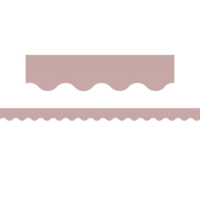 TEACHER CREATED RESOURCES (6 PK) LT MAUVE Bordure Festonnée