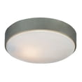thumbnail image 2 of Kichler 38179 - 1-Light 11-in Brushed Nickel Incandescent Flush Mount Light, 2 of 7