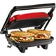 thumbnail image 2 of Hamilton Beach Electric Panini Press Grill con tapa de bloqueo Hamilton Beach Hamilton Beach, 2 of 2