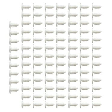 100 Pieces Plastic Rivets Push Pins Rivet Fasteners Plastic Hole Hood Pressure Pins Honeycomb Bed Retaining Pins