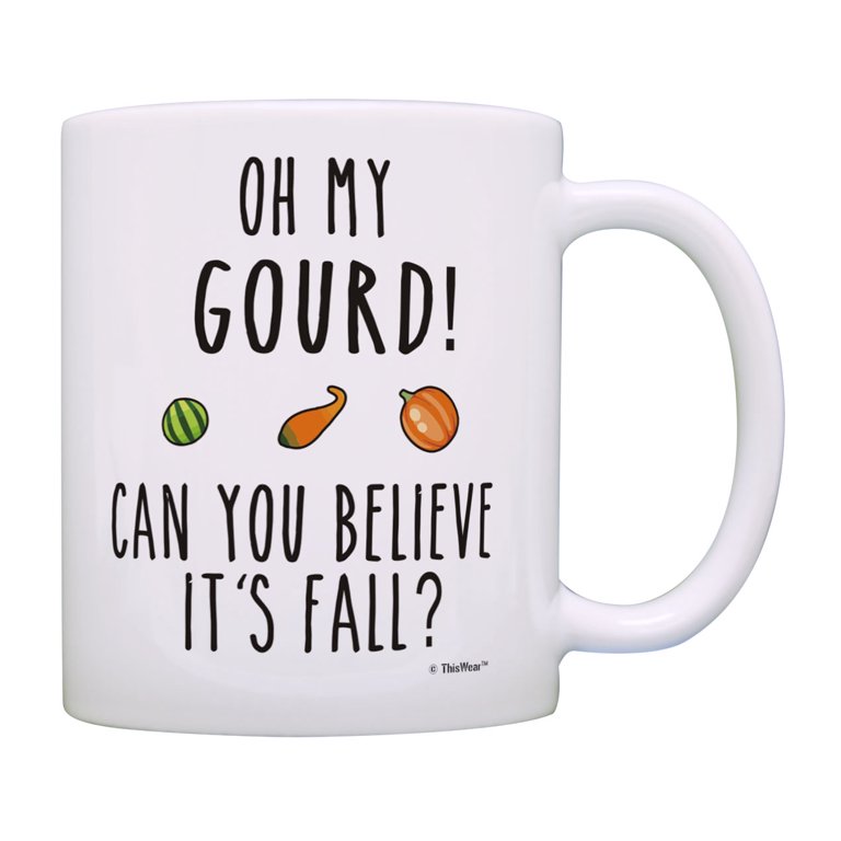 Trendy Halloween Tumbler Cool Autumn Coffee Cup Cute Fall 