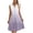 #049-Purple, variant on TaTaai Women's Spring Summer Print Dress V-Neck Sleeveless Button Front Solid Color Loose Casual Midi Long Dress for Daily Home Beach Wear Gift