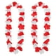 thumbnail image 1 of Collar de flores hawaianas (2 unidades) para celebraciones del Día Nacional, decoraciones para fiestas en la playa, artículos para fiestas hawaianas y eventos tropicales., 1 of 8