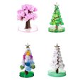 thumbnail image 3 of ZheElen Small Gift Colorful Magic Primary School Student Science Experiment Crystal Growth Tree Paper Tree Blooms, 3 of 7