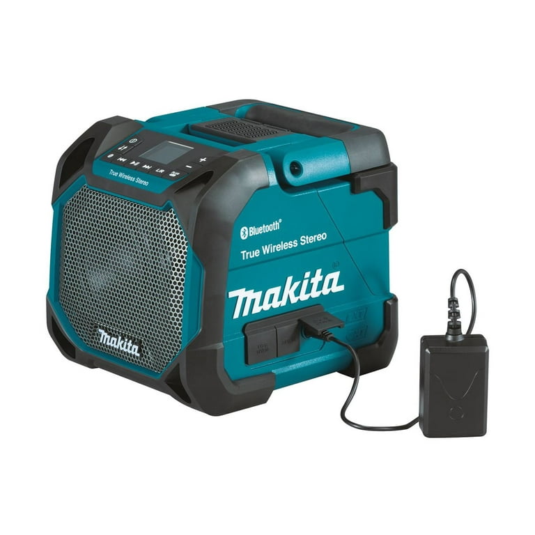 Makita Cordless Bluetooth Job Site Speaker, 12-18V For Work Music