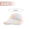 thumbnail image 2 of Sombrero de pescador con protección solar ajustable con circunferencia de cabeza de 55 a 58 cm, gorro de pescador con protección solar y protección ultravioleta para mujer, 2 of 5