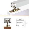 thumbnail image 5 of Juego de 2 herrajes para puertas correderas empotradas, con ruedas y soporte superior. Compatible con los kits de herrajes 1125 y 1500., 5 of 5