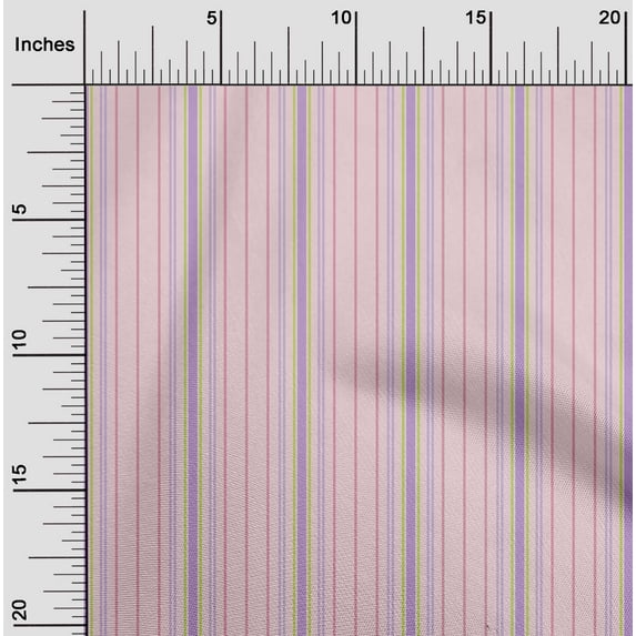 oneOone Polyester Lycra Fabric Vertical Stripe Decor Fabric Printed BTY 56 Inch Wide
