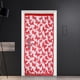 thumbnail image 5 of cortina de tiras con borlas para ventana, panel divisor de ambientes, mampara para puerta, bufanda, cortina, cenefa, tratamiento para ventanas (rojo), 5 of 7
