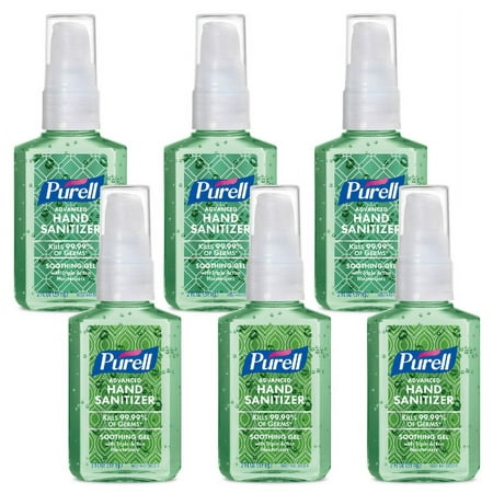 PURELL® Advanced Hand Sanitizer Soothing Gel Metallic Design Series (9682-04-ECDECO)