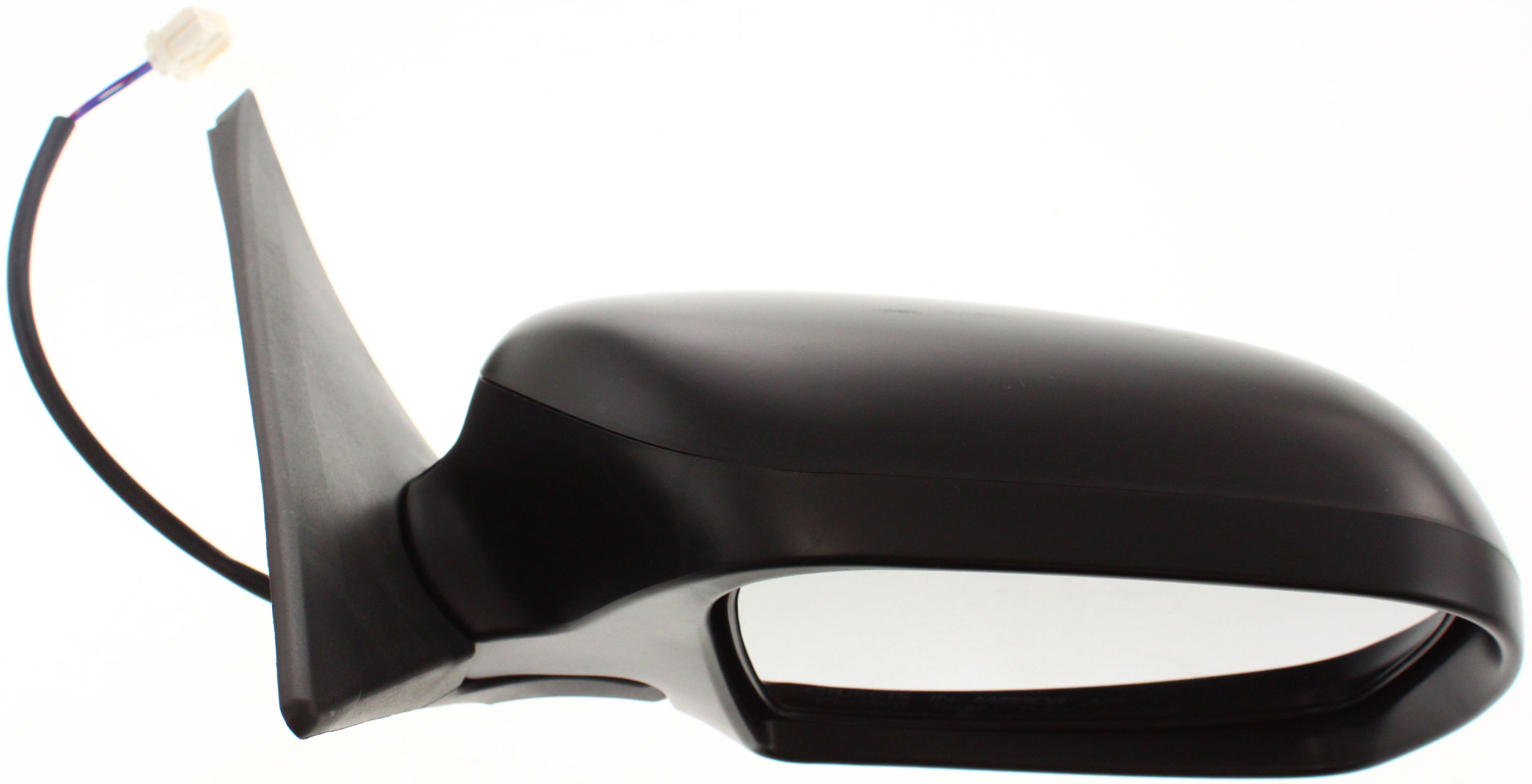 Kool Vue Pair Power Adjust Heated Mirrors Textured Black For Subaru Impreza 2008-2014 WRX STI