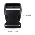 thumbnail image 2 of unbranded 12Ud Hebillas De Plástico Ajustables Para Cinturones Resistentes Y Mochilas, 2 of 6