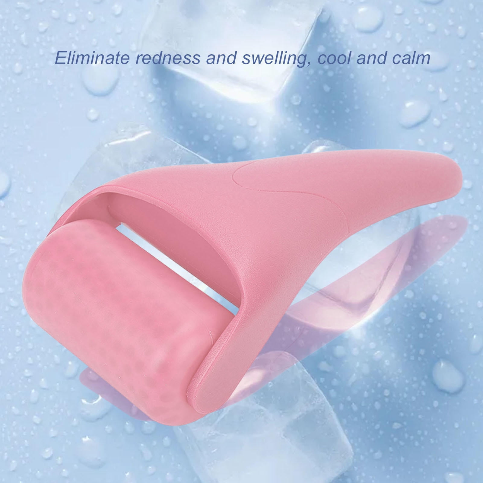 YAHHU Ice Roller – Cool Calm Facial & Body Roller for Skin Rejuvenation, Pain Relief & Anti‑Wrinkle Care, Pink