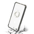 thumbnail image 2 of Reiko REIKO IPHONE 7 TRANSPARENT AIR CUSHION PROTECTOR BUMPER CASE WITH RING HOLDER IN CLEAR BLACK, 2 of 2