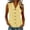 *Yellow, variant on VBVC Women's Gingham Sleeveless Button Down Top, Ladies' Peter Pan Collar Blouse, Plaid V-Neck Summer Tank For Women,Black,S-3XL