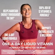 Tropical Oasis Premium Liquid Multivitamin & Mineral Supplement for Adults, 125 Total Nutrients of Vitamins, Minerals, Amino Acids, Herbs, 16 FL Oz, 32 Servings