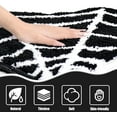 thumbnail image 2 of YZEGDCH Spider Web Bath Mat Halloween Decor- Bathroom Rugs Black Gothic Halloween Non-Slip Rug, 2 of 9