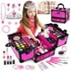 thumbnail image 1 of Kit de maquillaje Hollyhi para niños de 3 a 12 años, 65 unidades, con funda, 1 of 8