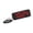 Red, variant on lanema Vibrating Alarm Clock,4Dimmers Loud Alarm Clock with Bed Shaker Heavy Sleepers