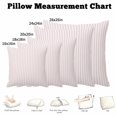 thumbnail image 5 of Throw Pillow Covers, Pink Vertical Striped 16x16 Pillow Covers for Couch/Sofa/Bed, Farmhouse Thin Line Stripes Decorative Square Linen Cushion Pillowcase for Home Decor, 5 of 9