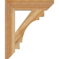 thumbnail image 3 of Ekena Millwork 4"W x 20"D x 24"H Merced Slat Rough Sawn Bracket, Western Red Cedar, 3 of 4