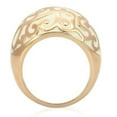 thumbnail image 4 of Luxe Jewelry Designs Women's Rose Gold Plated Brass Single Tone Ring - Size 9 (Pack of 2), 4 of 4