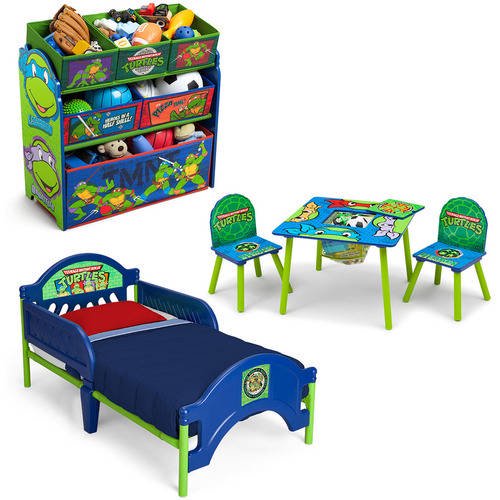 Nickelodeon Teenage Mutant Ninja Turtles Bedroom Set with