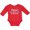 Red, variant on Inktastic Future Pit Crew Racing Flags Boys or Girls Long Sleeve Baby Bodysuit