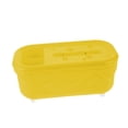 thumbnail image 3 of Organizador de caja de pañuelos, almacenamiento, sala de estar, multiusos, elegante, moderno, multifuncional Rectángulo amarillo, 3 of 9